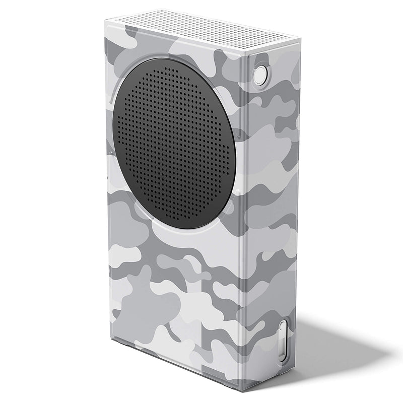 Wraps for Xbox Series S Console, Mytrix Custom X-Box Series S Cover Skin, Magnetic Protective Case for Easy Installation, Full Protection -Gray Camo Wraps for Xbox Series S Console, Mytrix Custom X-Box Series S Cover Skin, Magnetic Protective Case for Easy Installation, Full Protection -Gray Camo