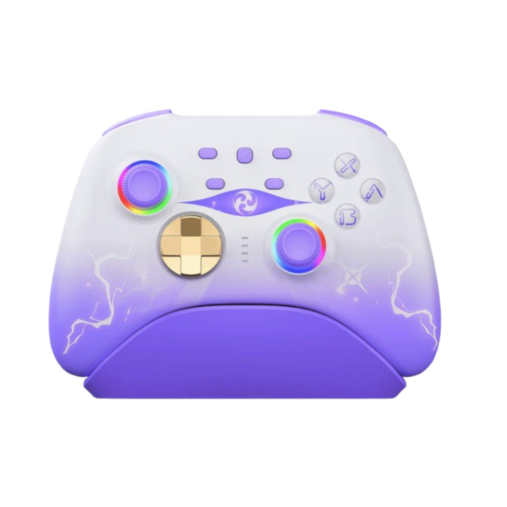 Mytrix RGB-gaminghoofdtelefoonstandaard en controllerhouder met Mytrix RGB-gaminghoofdtelefoonstandaard en controllerhouder met