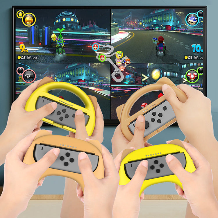 Mytrix Racing Wheels Hand Grips Accessories for Nintendo Switch Joy Con Mytrix Racing Wheels Hand Grips Accessories for Nintendo Switch Joy Con