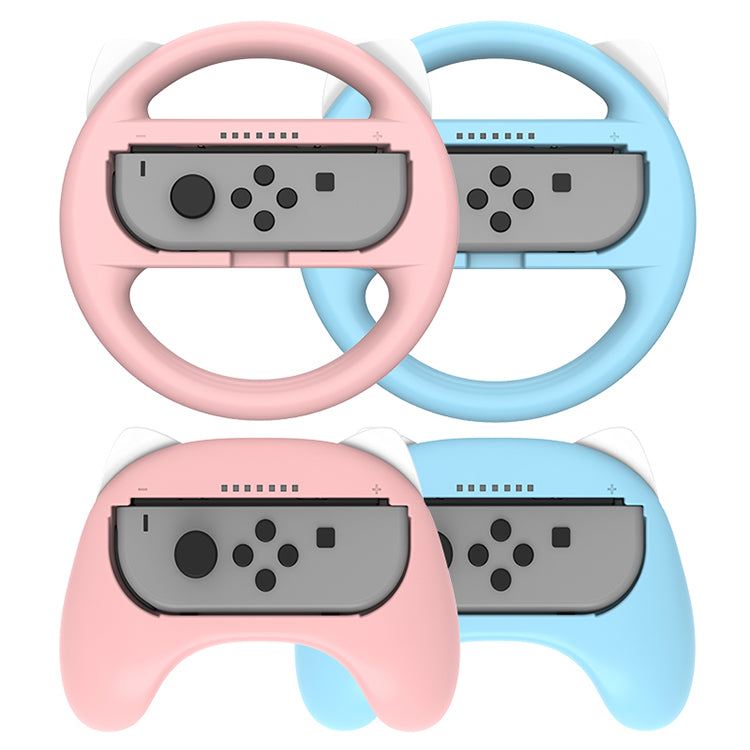 Mytrix Racing Wheels Hand Grips Accessories for Nintendo Switch Joy Con Mytrix Racing Wheels Hand Grips Accessories for Nintendo Switch Joy Con