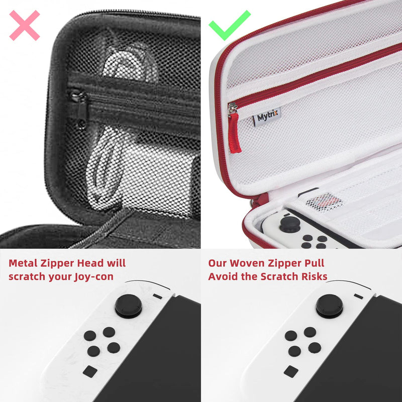 Mytrix Tuoro Switch Carrying Case for Nintendo Switch & Newest Switch OLED, Protective Travel Storage Bag with Shoulder Strap & 10 Card Slots Mytrix Tuoro Switch Carrying Case for Nintendo Switch & Newest Switch OLED, Protective Travel Storage Bag with Shoulder Strap & 10 Card Slots