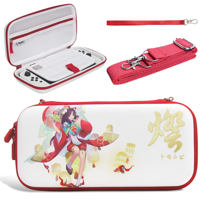 Mytrix Tuoro Switch Carrying Case for Nintendo Switch & Newest Switch OLED, Protective Travel Storage Bag with Shoulder Strap & 10 Card Slots Mytrix Tuoro Switch Carrying Case for Nintendo Switch & Newest Switch OLED, Protective Travel Storage Bag with Shoulder Strap & 10 Card Slots