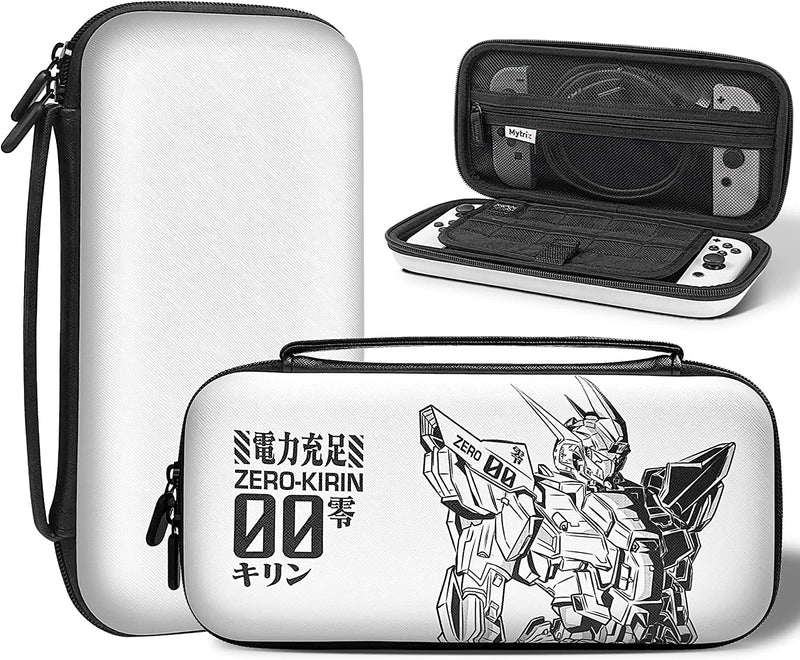 Mytrix Switch Carrying Case for Nintendo Switch & Switch OLED, Zero-Kirin Protective Travel Storage Bag with Pocket & 10 Game Card Slots Mytrix Switch Carrying Case for Nintendo Switch & Switch OLED, Zero-Kirin Protective Travel Storage Bag with Pocket & 10 Game Card Slots