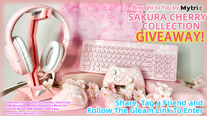 Free Giveaway for Our Sakura Cherry Collection!