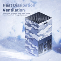 Wraps for Xbox Series X Console, Mytrix Custom X-Box Series X Cover Skin, Magnetic Protective Case for Easy Installation