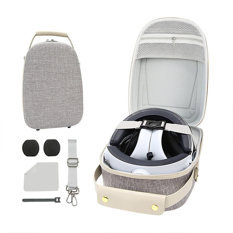 Grey Carrying Case Compatible With PlayStation VR2