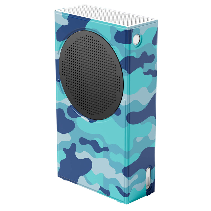 Mytrix Custom X-Box Series S Cover Skin - blue camo