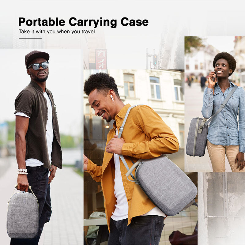 Grey Carrying Case Compatible With PlayStation VR2