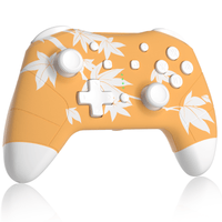 Mytrix Maple Yellow Wireless Switch Pro Controller for Nintendo Switch, the Newest Switch OLED, and Switch Lite