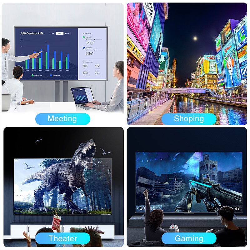 Mytrix 4K Fiber Optic HDMI Cable, 49 Ft/ 15m HDMI Cable 2.0 Supports 4K@120Hz