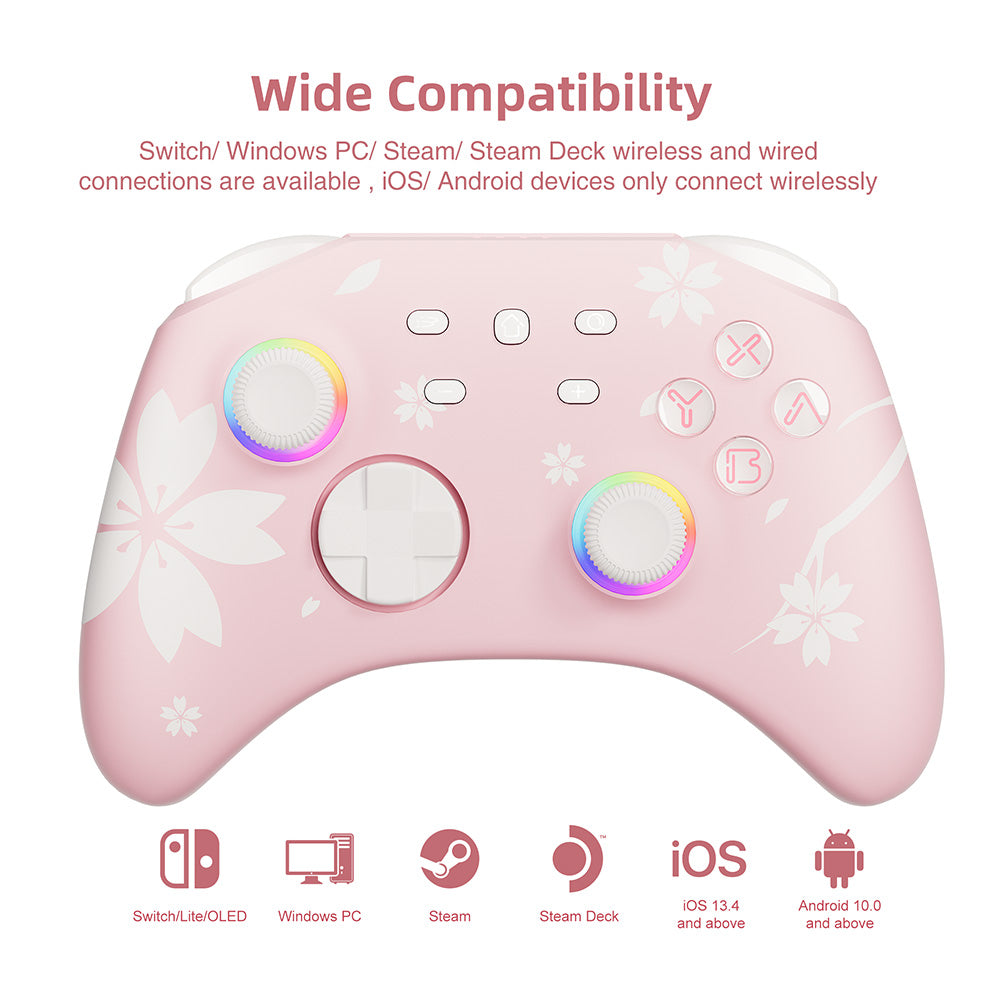 Mytrix Wireless Pro Controllers Compatible with Nintendo Switch, PC ...