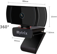 Mytrix AutoFocus Full HD 1080P Webcam With Privacy Protector