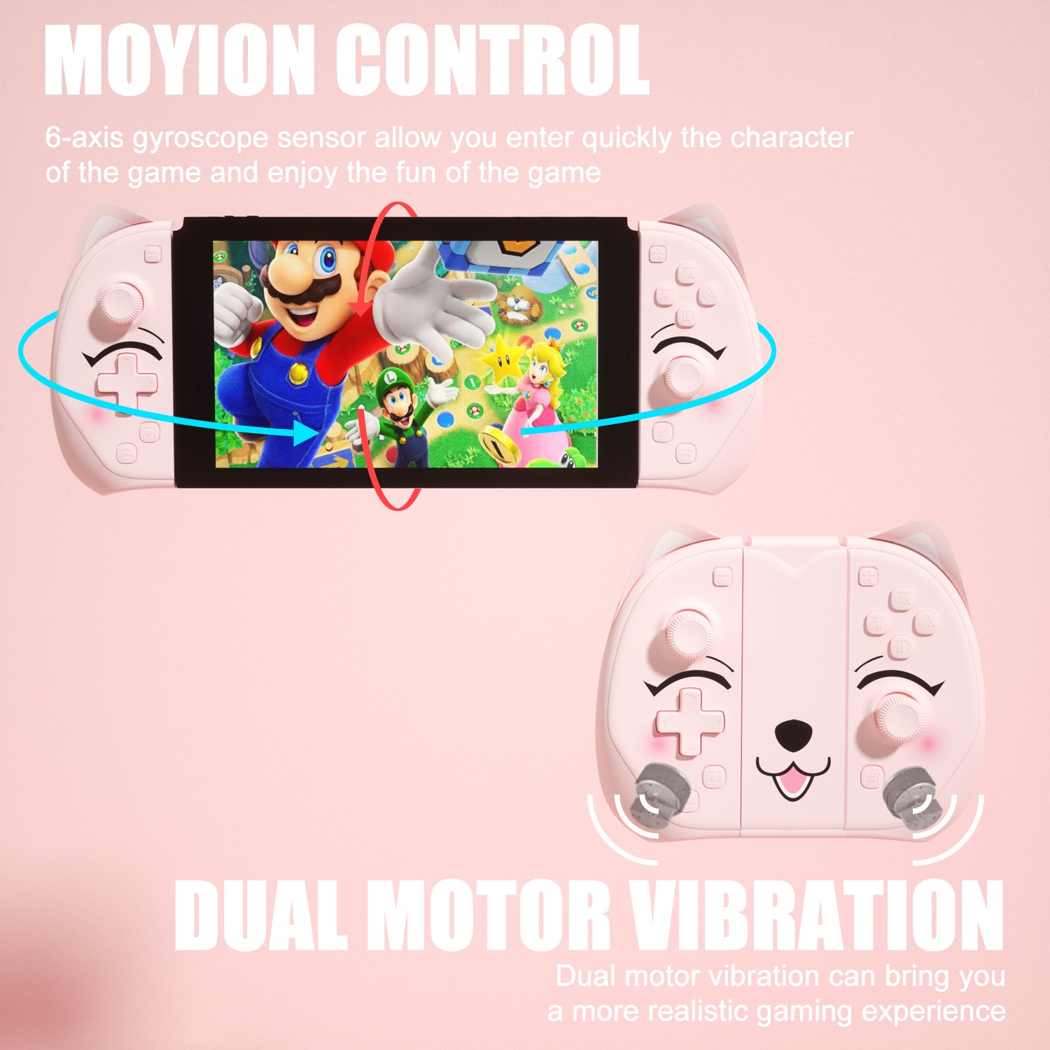 Controle Joypad Nintendo Switch Oled Animal Crossing Rgb