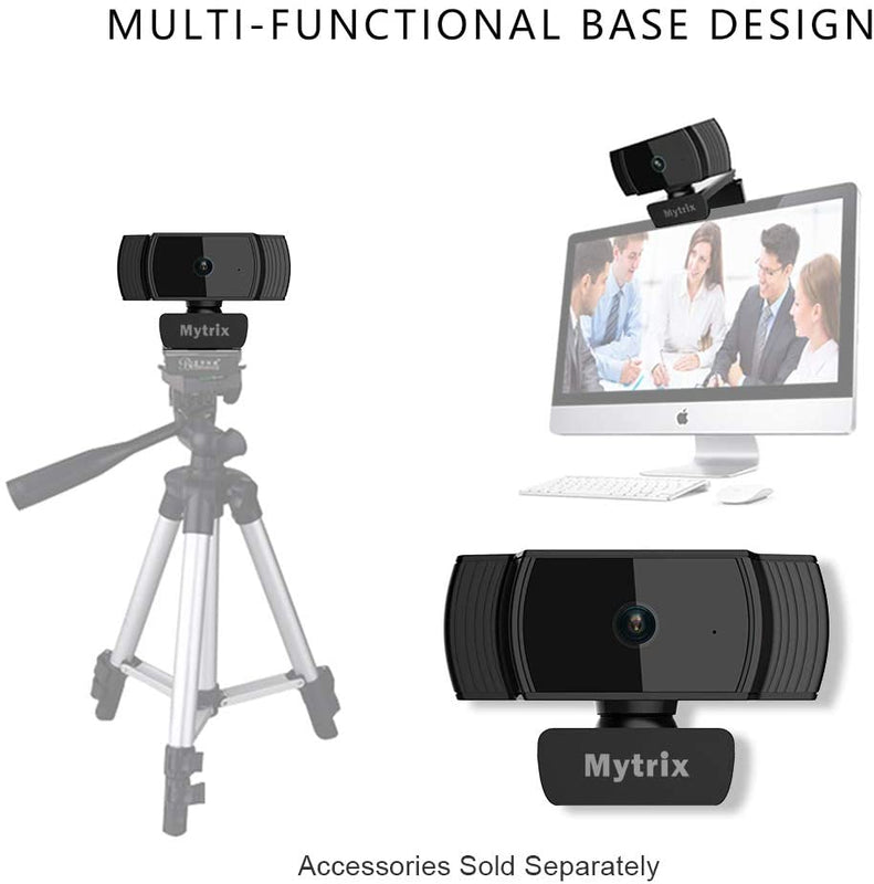 Mytrix AutoFocus Full HD 1080P Webcam With Privacy Protector