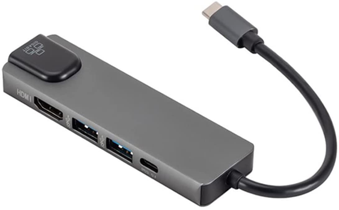 65W USB-C Hub Lader Voor Steam Deck – 3-in-1 Adapter Met 4K HDMI, USB 3.0, GaN PD Snelladen, Voor Switch, ROG Ally, IPad, MacBook En Meer