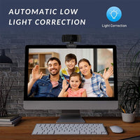 Mytrix AutoFocus Full HD 1080P Webcam, Built-in Noise Cancelling Mic, USB Webcam for Windows Mac PC Laptop Desktop Video Calling Recording Conferencing Streaming, Skype Zoom Facebook Youtube Black