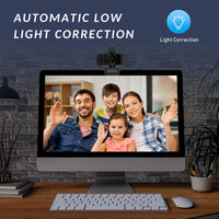 Mytrix Auto Focus Full HD 1080P Webcam with Privacy Cover, Built-in Noise Cancelling Mic, USB Webcam for Windows Mac PC Laptop Desktop Video Calling Conferencing Streaming, Skype Zoom Facebook YouTube Black