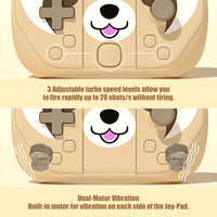 Mytrix Brownie - JoyPad for Nintendo Switch, the Newest Switch OLED, and Switch Lite