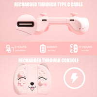 Mytrix Peachie - JoyPad for Nintendo Switch, the Newest Switch OLED, and Switch Lite