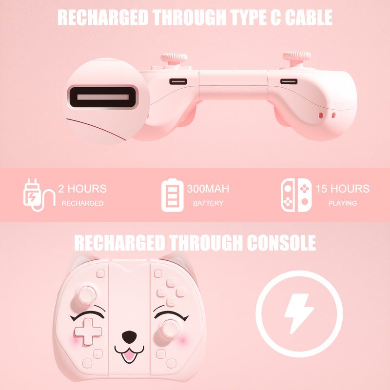 Mytrix Peachie - JoyPad For Nintendo Switch