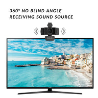 Mytrix Auto Focus Full HD 1080P Webcam with Privacy Cover, Built-in Noise Cancelling Mic, USB Webcam for Windows Mac PC Laptop Desktop Video Calling Conferencing Streaming, Skype Zoom Facebook YouTube Black