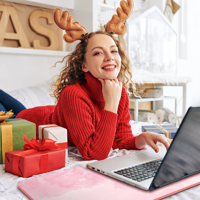 Pink cherry mousepad with RGB light