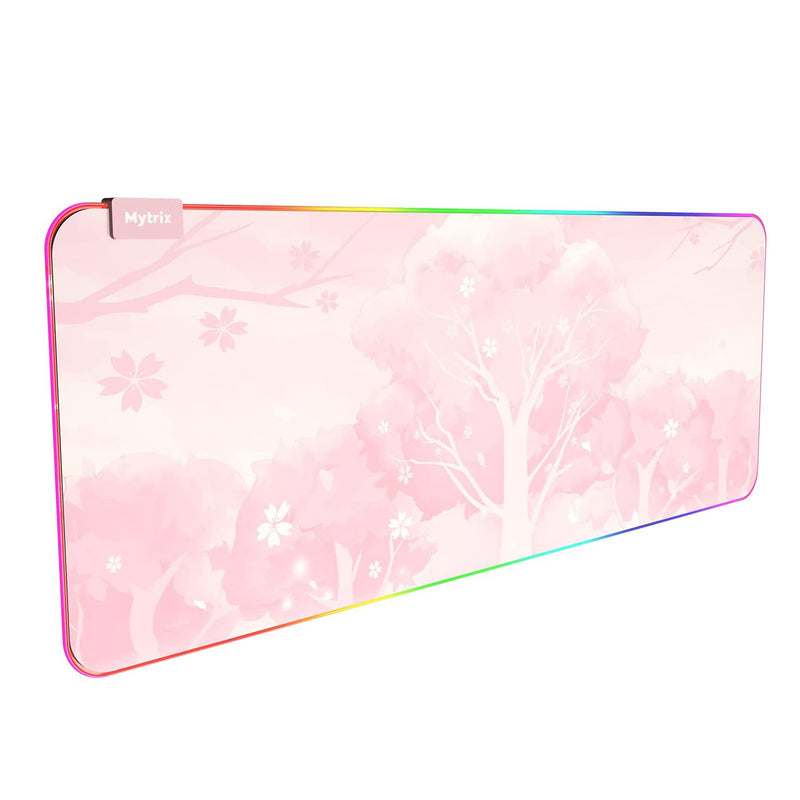 Pink cherry mousepad with RGB light