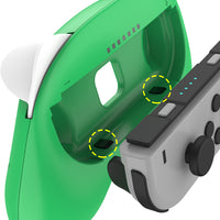 Mytrix Racing Wheels Hand Grips Accessories for Nintendo Switch Joy Con