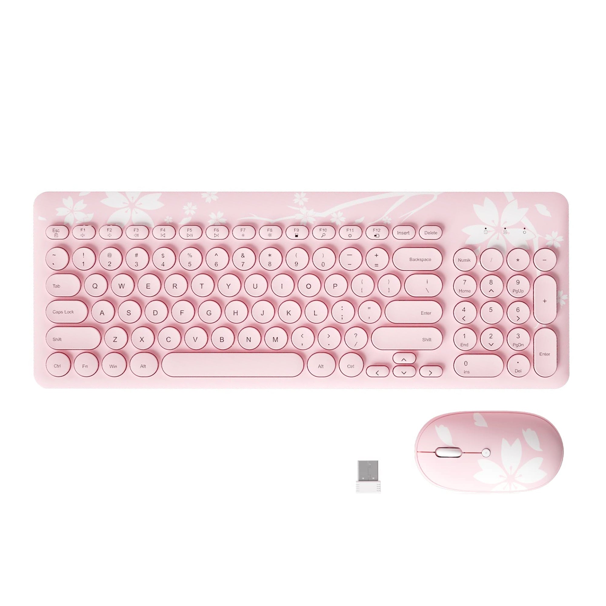 Pink Smart Computer Keyboard Pink Computer Keyboards