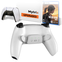 Mytrix Customized Controller with 2 Remappable Paddles for PlayStation 5 & PC, Programmable with Fast Turbo Auto-Fire, 3 Saving Slots