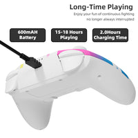 Mytrix Splashy Wireless Pro RGB Controller with Programmable Back Buttons and Turbo, for Nintendo Switch, PC, Android & iOS