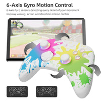 Mytrix Splashy Wireless Pro RGB Controller with Programmable Back Buttons and Turbo, for Nintendo Switch, PC, Android & iOS