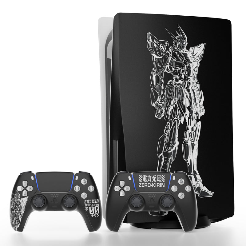 Mytrix Full Body Protective Skin Stickers for Playstation 5, Durable Vinyl Decal Style Easy Apply Skin Wrap Stickers
