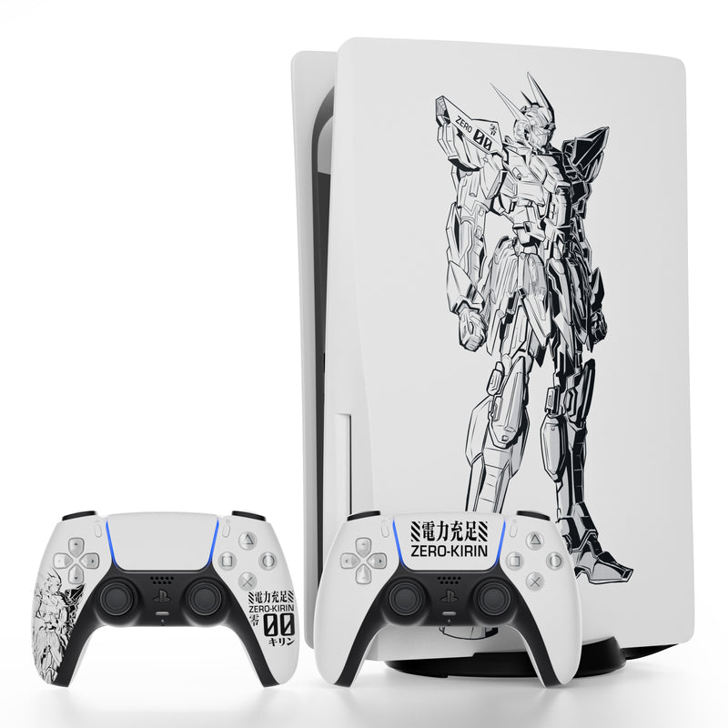 Mytrix Full Body Protective Skin Stickers for Playstation 5, Durable Vinyl Decal Style Easy Apply Skin Wrap Stickers